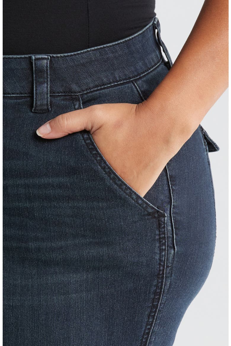 High Waist Bootcut Jeans, Alternate, color, DARK INDIGO ARTISANAL