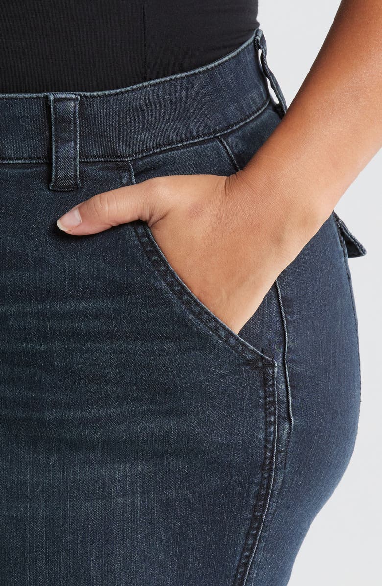 Wit & Wisdom 'Ab'Solution High Waist Bootcut Jeans, Alternate, color, Dark Indigo Artisanal