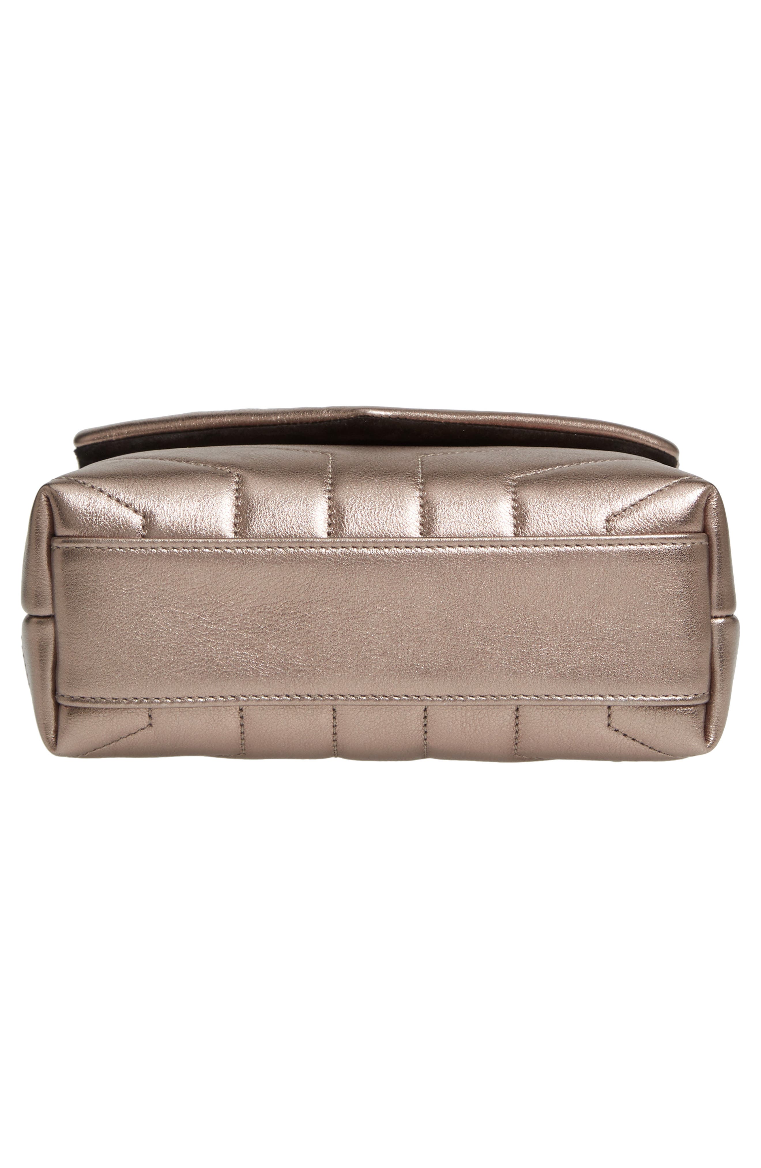 Saint Laurent Toy Loulou Matelassé Leather Crossbody Bag, Alternate, color, 