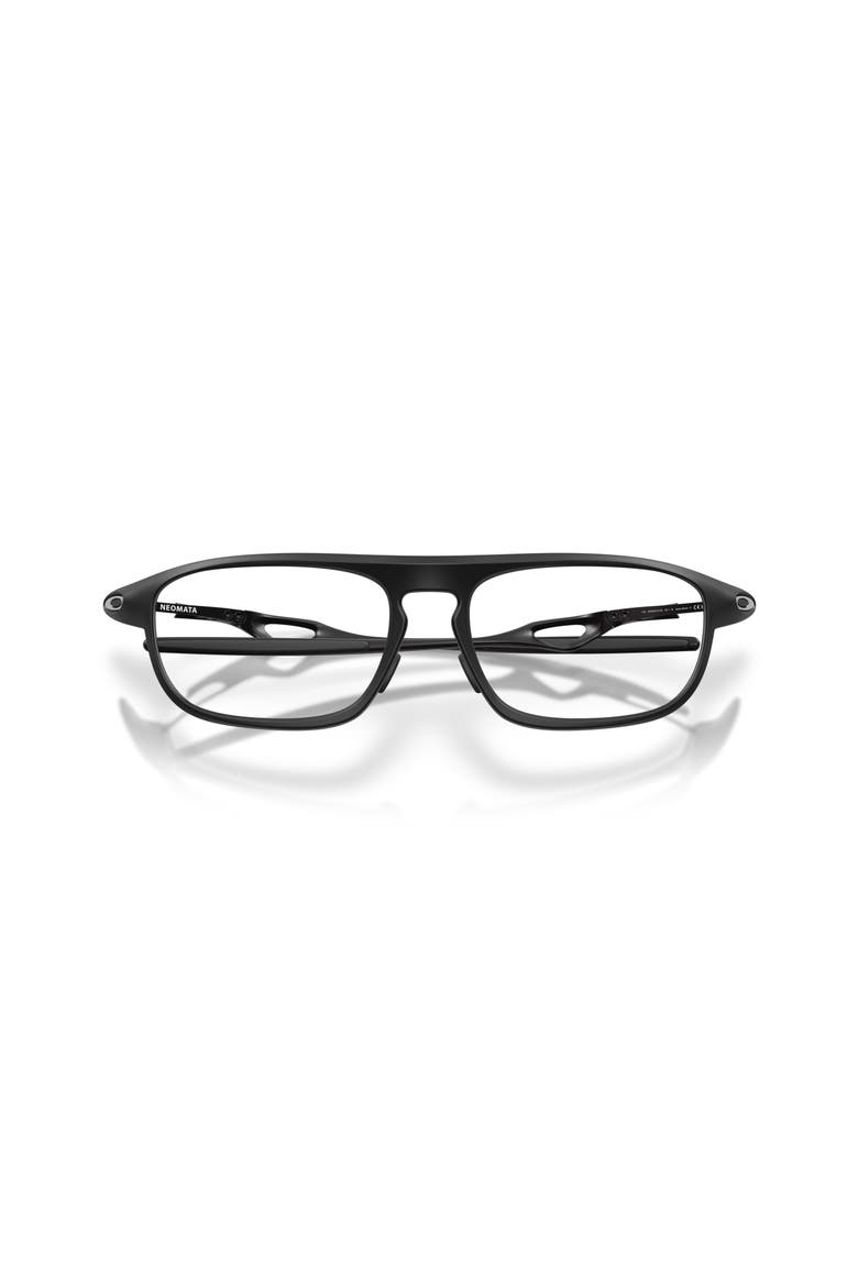 55mm Rectangle optical glasses, Alternate, color, Black