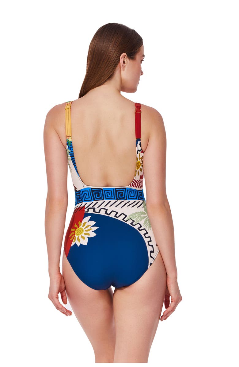 Gottex Positano Scoop Neck One Piece, Alternate, color,