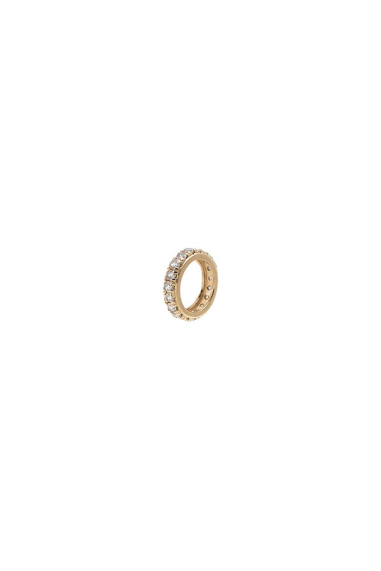 Diamond Pave Rondelle Charm 14K, Main, color, 14K Gold