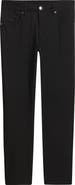 Emporio Armani Techno Five-Pocket Straight Leg Stretch Twill Pants