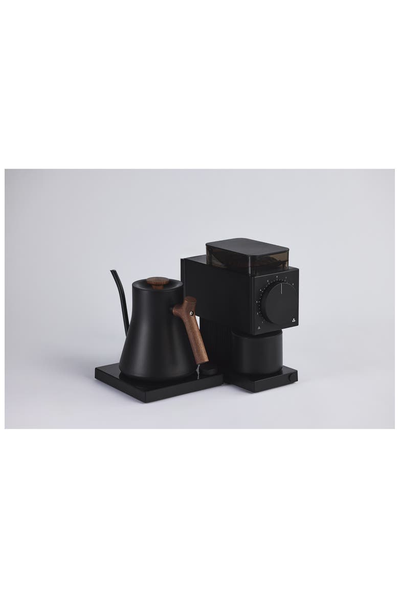 Stagg EKG Pro Studio Electric Kettle, Alternate, color, MATTE BLACK WALNUT