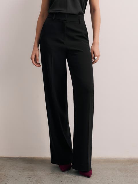 Adelaide Clever Crepe Wide Leg Pants