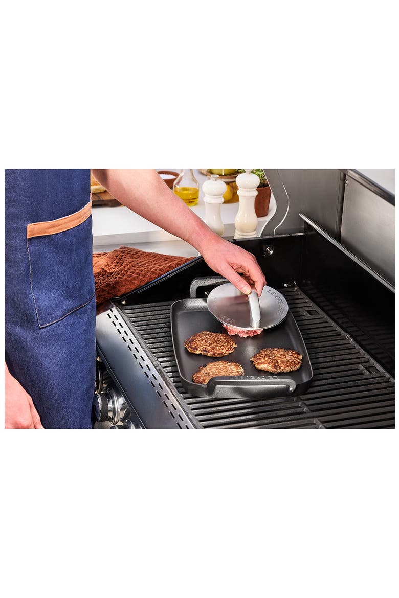 Stainless Steel Grill Press, Alternate, color, STAINLESS STEEL