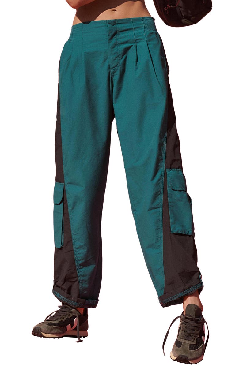FP Movement by Free People Mesmerize Me Colorblock Cargo Pants, Main, color, 