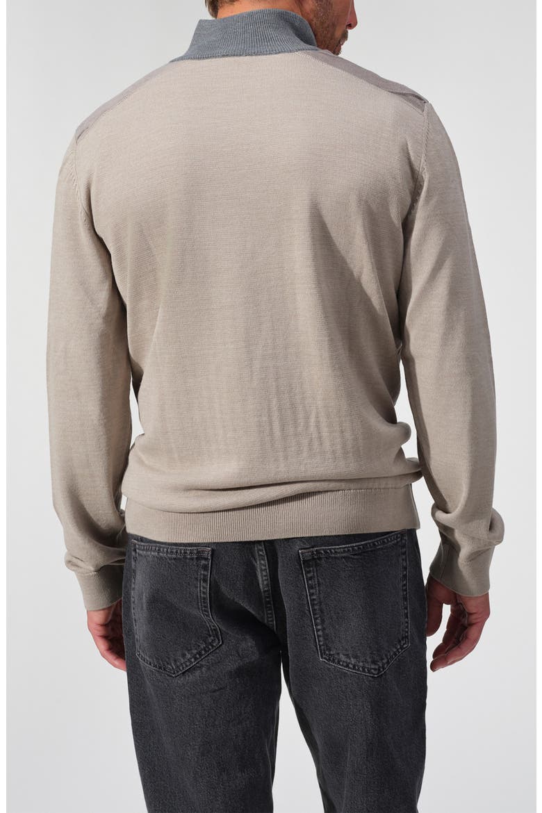 Cortona Ribbed Half-Zip Sweater, Alternate, color, OAT