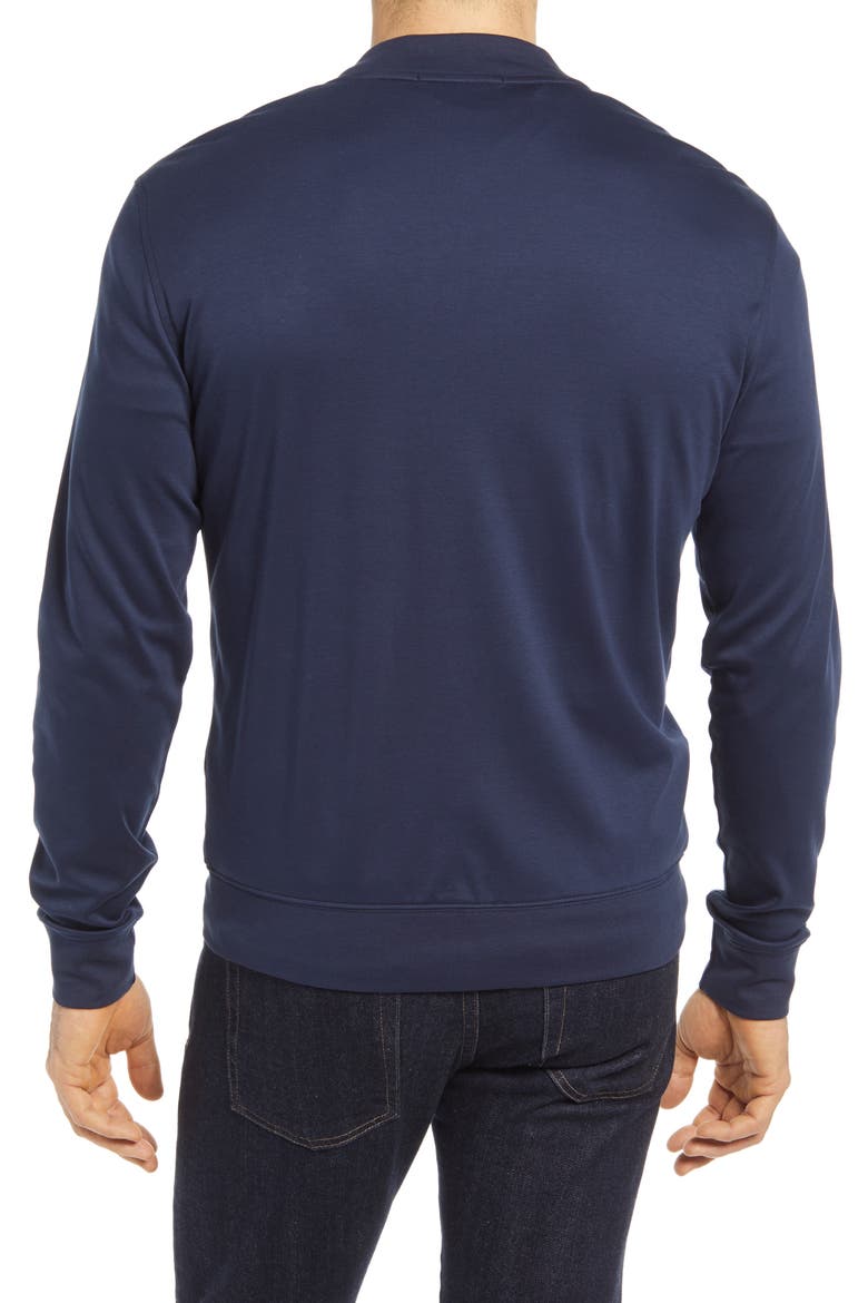 Georgia Pima Cotton Jacket, Alternate, color, BLUE NIGHT