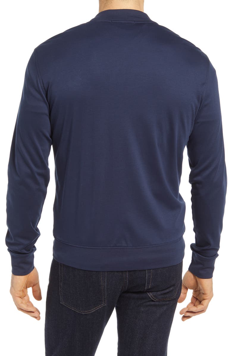 Robert Barakett Georgia Pima Cotton Jacket, Alternate, color, Blue Night