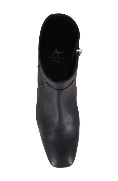 Aquatalia Stassi Water Repellent Bootie In Black