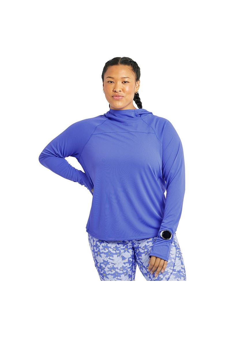 Flyout Chill Hoodie - Women's, Main, color, Blue Rapids
