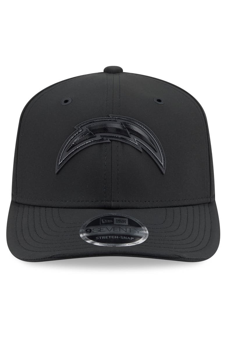 Men's New Era Black Los Angeles Chargers 2026 Sideline 9SEVENTY Adjustable Hat, Alternate, color, Black