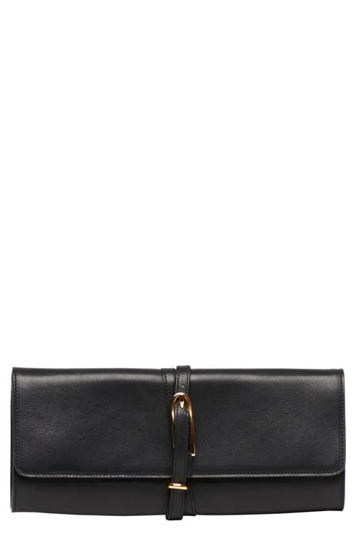 Little Liffner Belted Clutch In Black