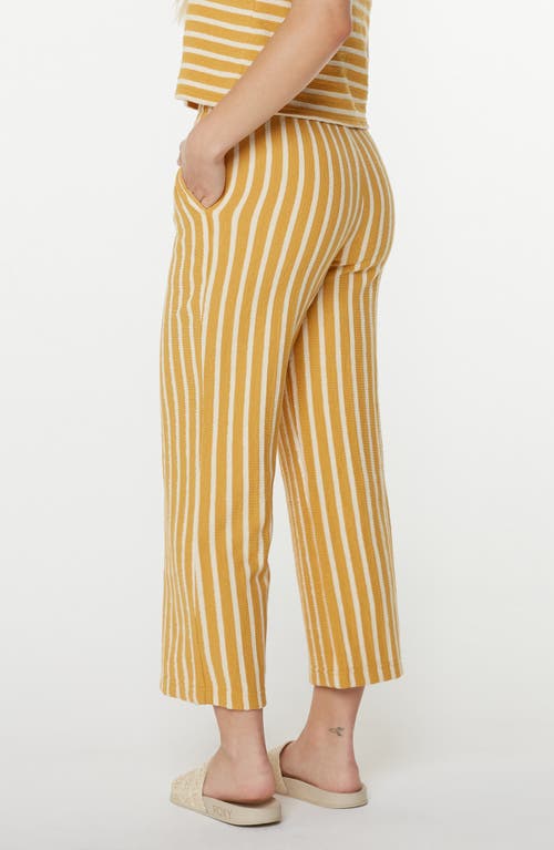 Roxy Java Stripe Cotton Terry Pants