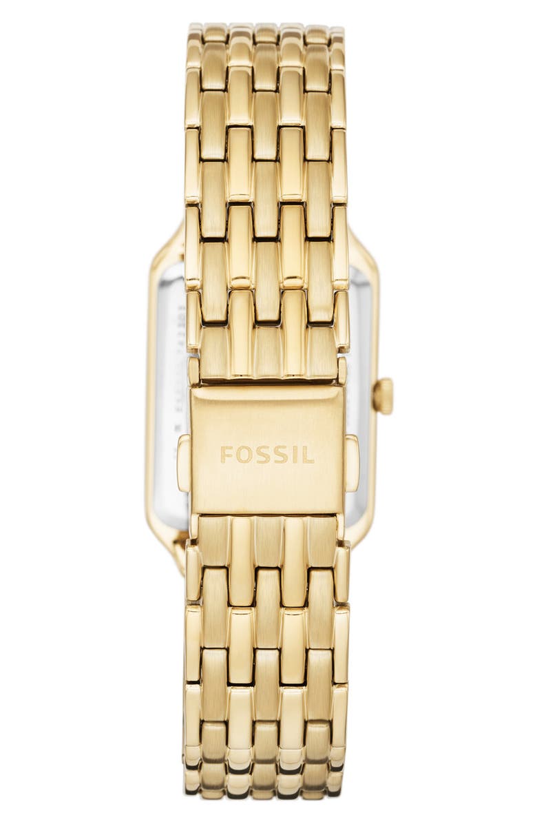 Fossil Raquel Bracelet Watch, 23mm, Alternate, color, Gold