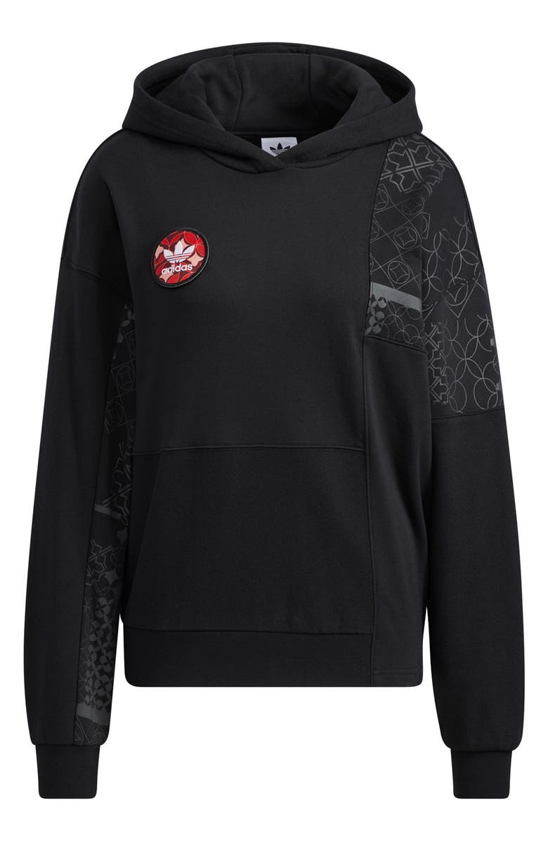 adidas Originals Chinese New Year Logo Hoodie, Alternate, color, 