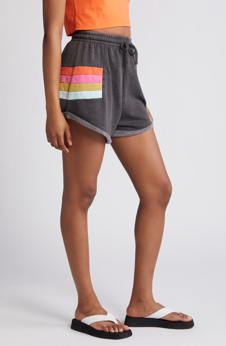 Rip Curl Surf Revival Fleece Sweat Shorts, Alternate, color, 