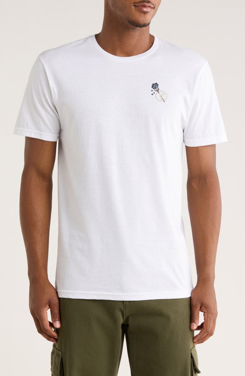 Vans In the Wind Graphic T-Shirt, Main, color, White