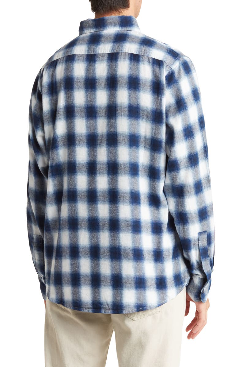 Slate & Stone Plaid Flannel Button-Down Shirt, Alternate, color, 