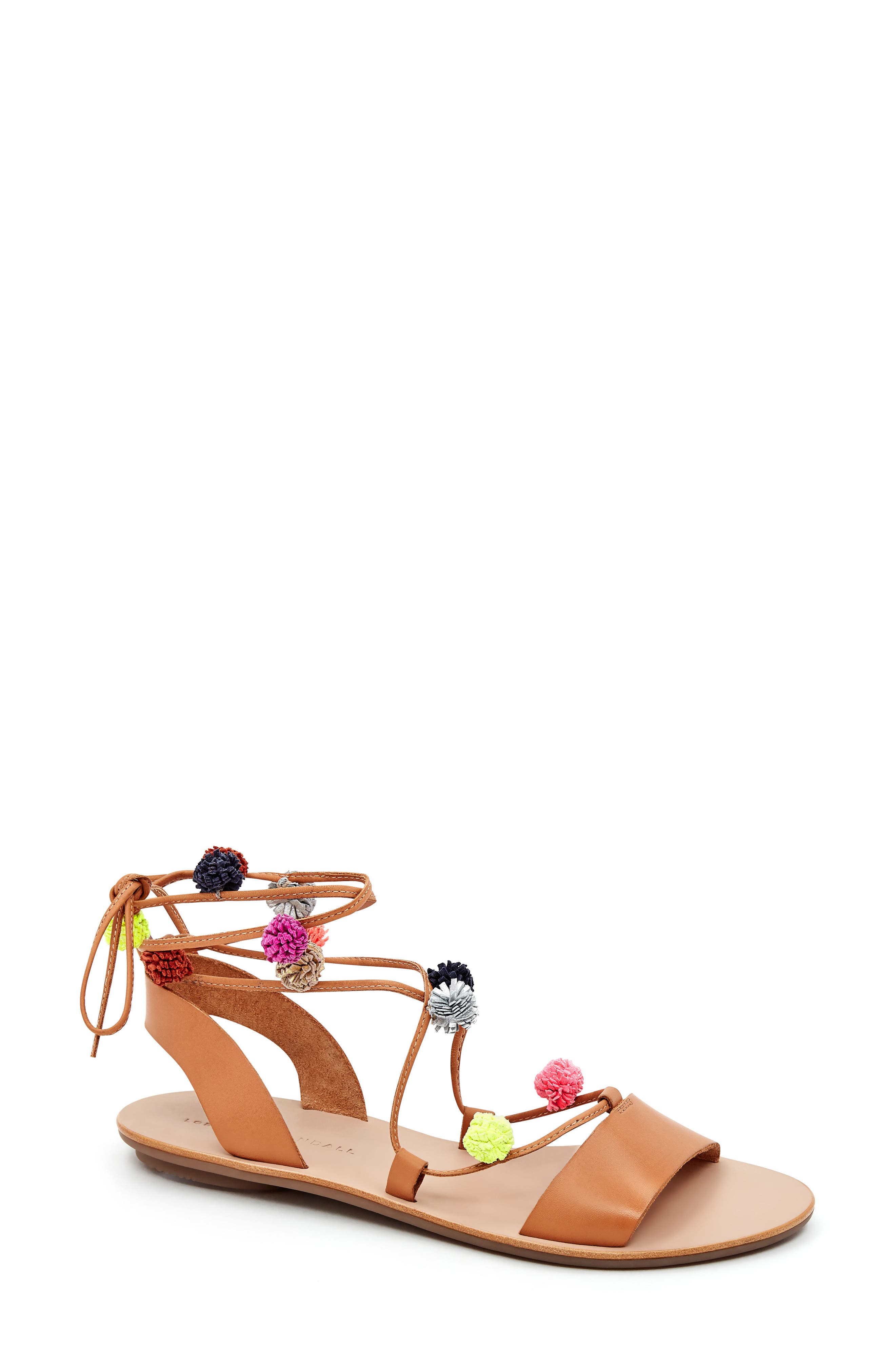 Loeffler Randall 'Saskia' Flat Sandal, Main, color, 
