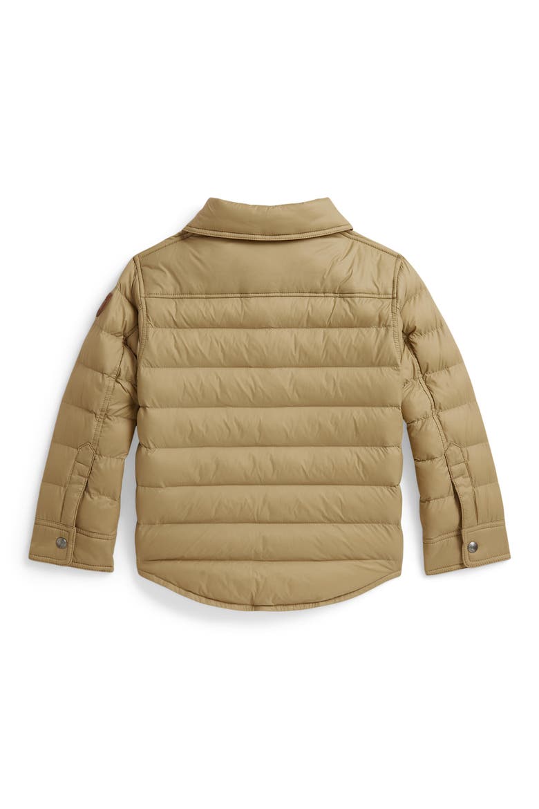 Kids' Quilted Jacket, Alternate, color, RL KHAKI