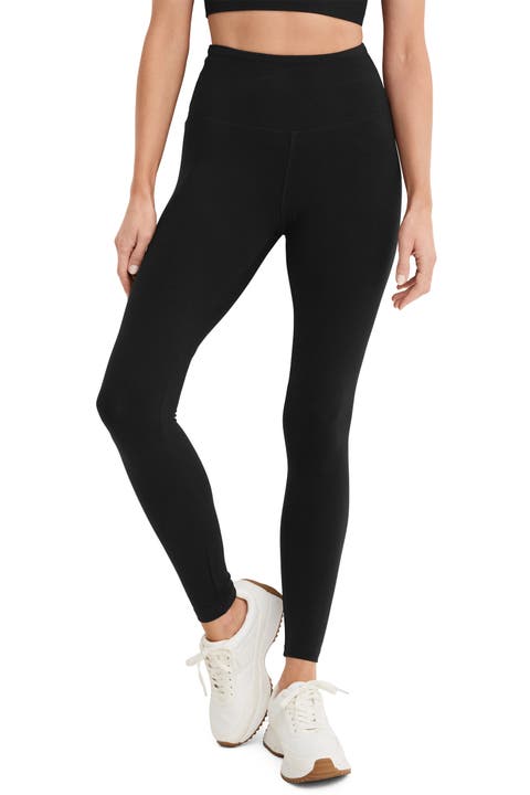 Women's High Rise Cotton Stretch Ankle Legging
