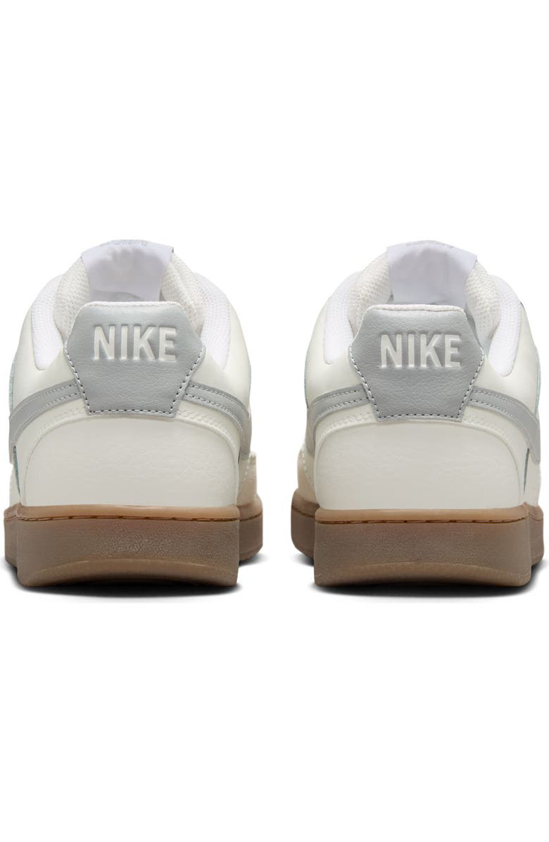 Nike Court Vision Low Sneaker, Alternate, color, 100 Sail/Ltskgy