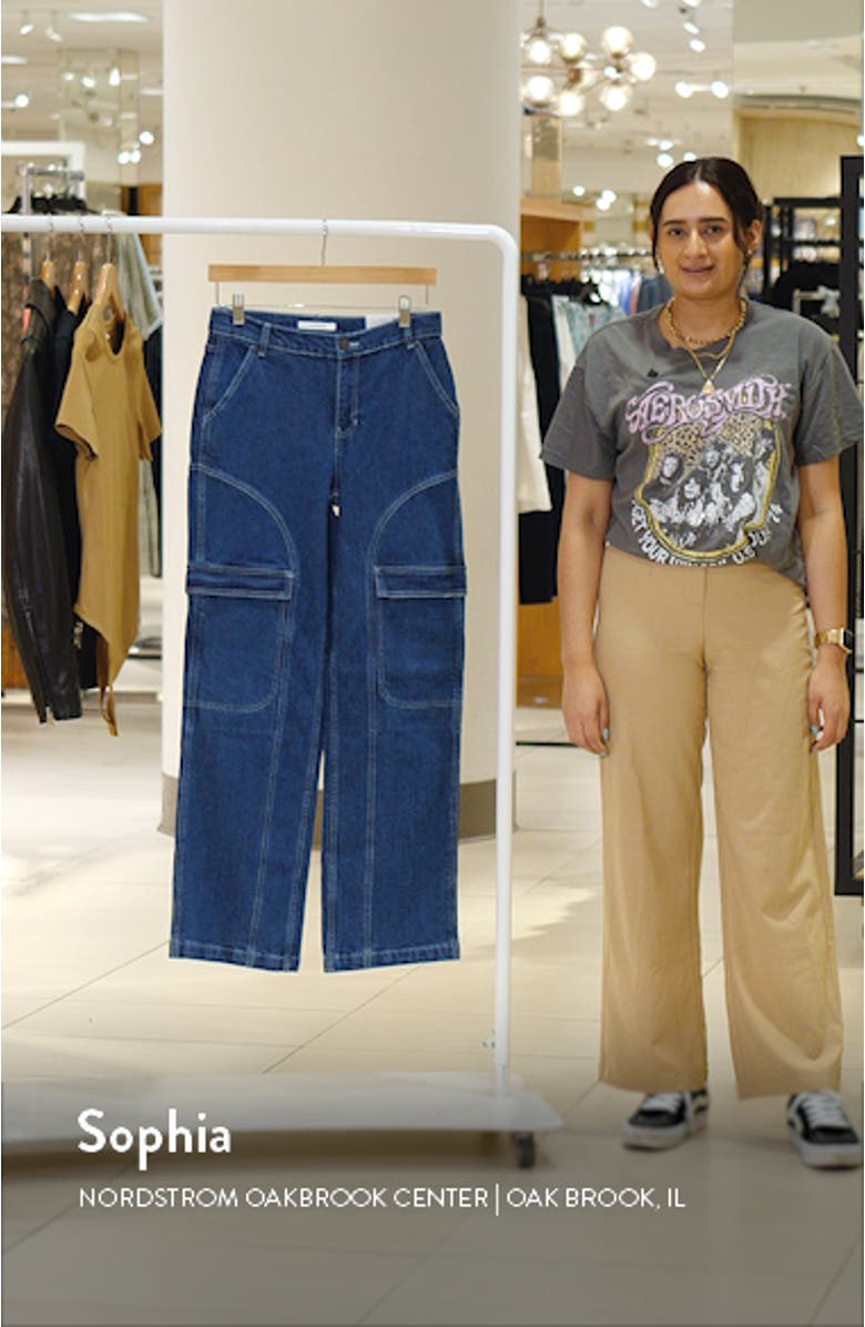 Baggy Wide Leg Skate Jeans, sales video thumbnail