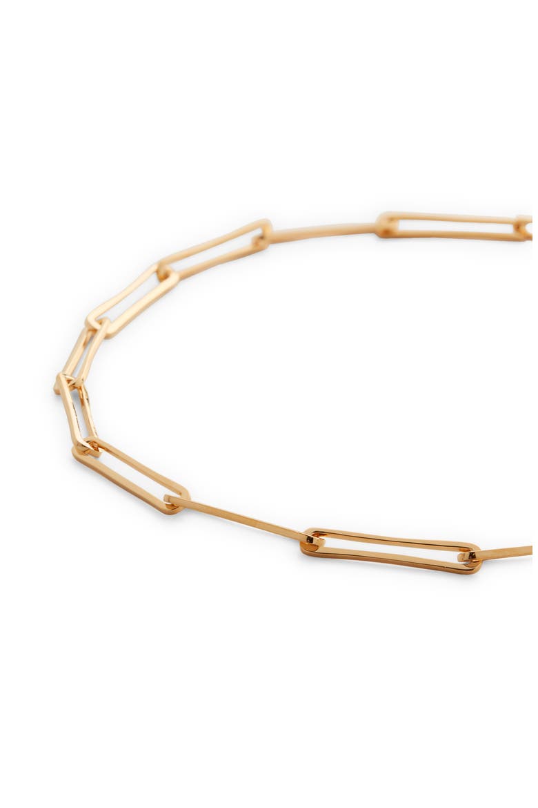 Alta Long Link Necklace, Alternate, color, GOLD