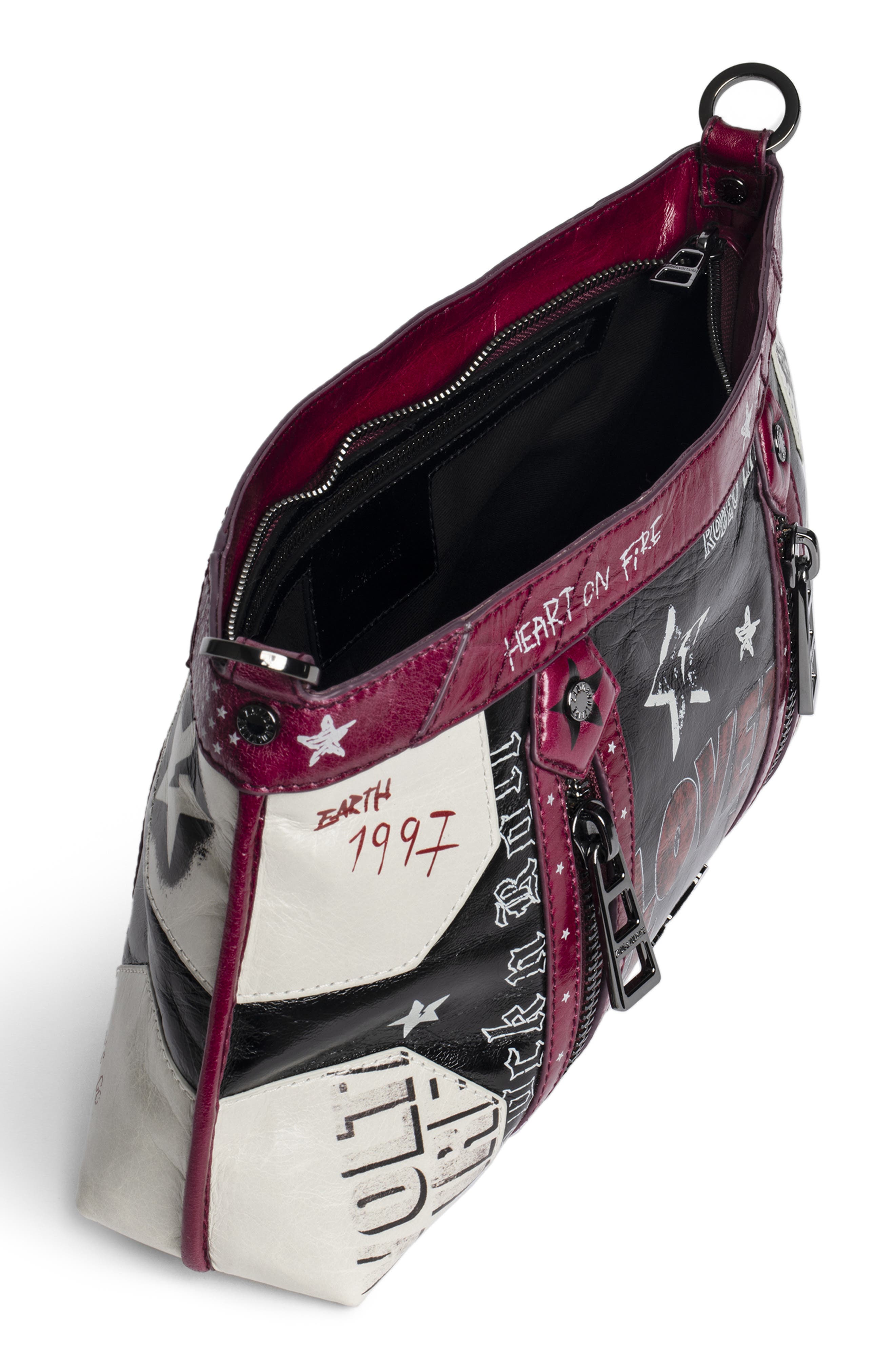 Zadig & Voltaire Sunny Moody Punk Crossbody Bag, Alternate, color, 