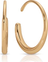 Ettika Circle Threader Hoop Earrings
