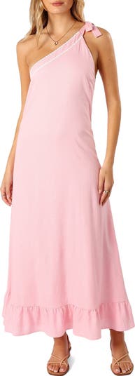 Fleaur One-Shoulder Maxi Dress