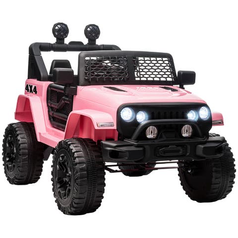 12V Kids Off Road Ride On Truck with Remote Control, Adjustable Speed