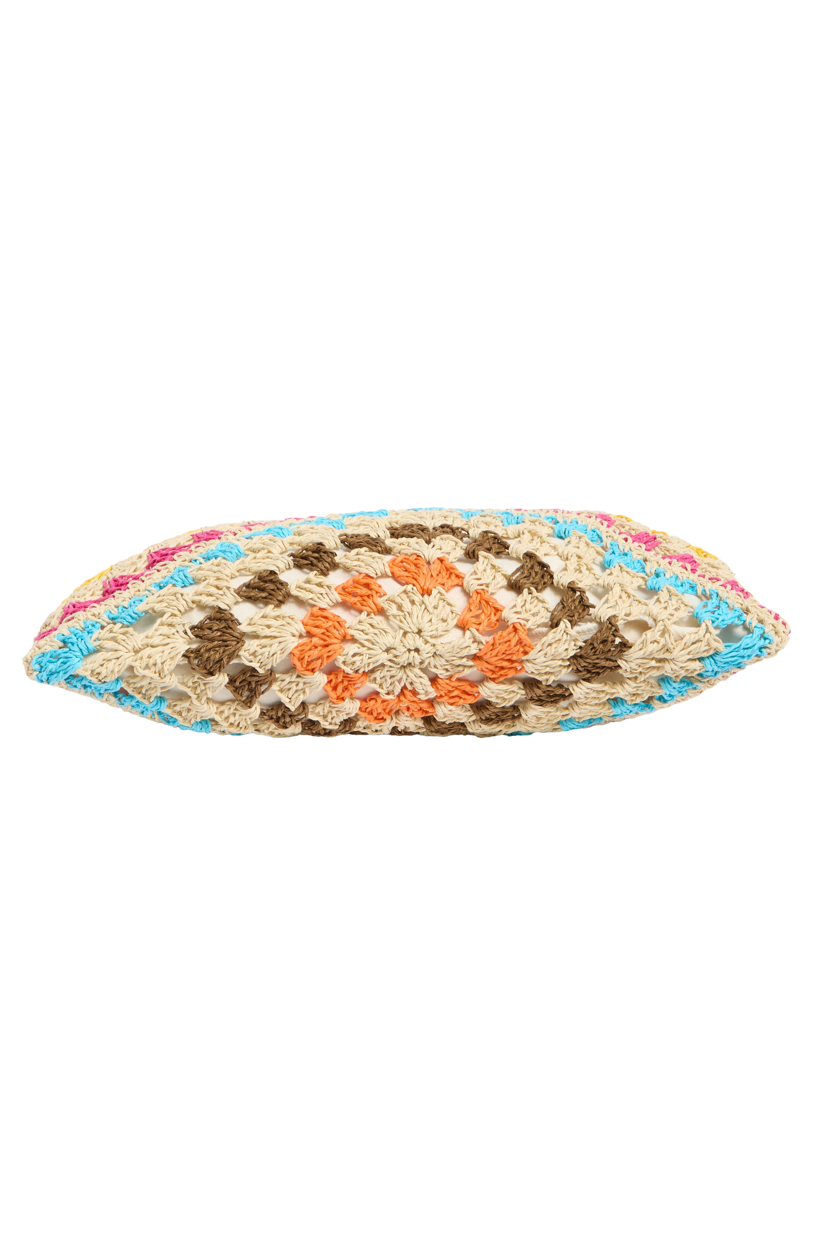 Bloom Straw Shoulder Bag, Alternate, color, NATURAL MULTI