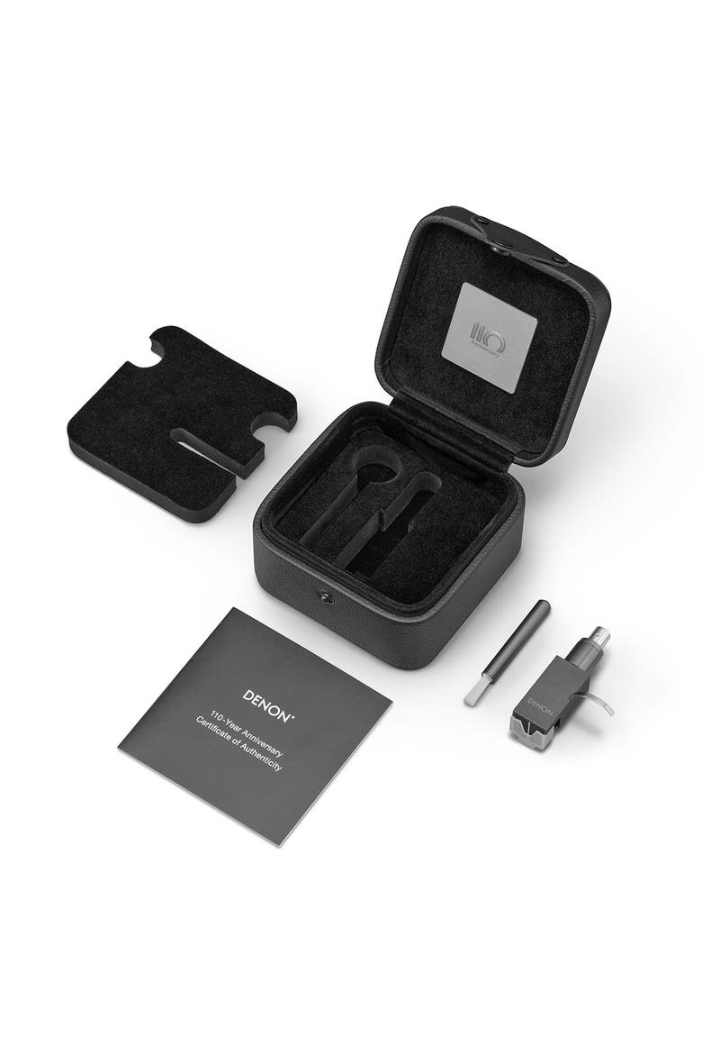 DLA110GS 110-year Anniversary Edition MC Turntable Cartridge with Premium Headshell, Alternate, color, Silver