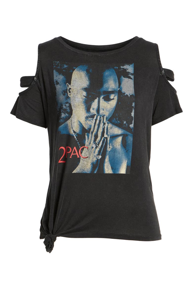 Tupac Tee, Alternate, color, BLACK