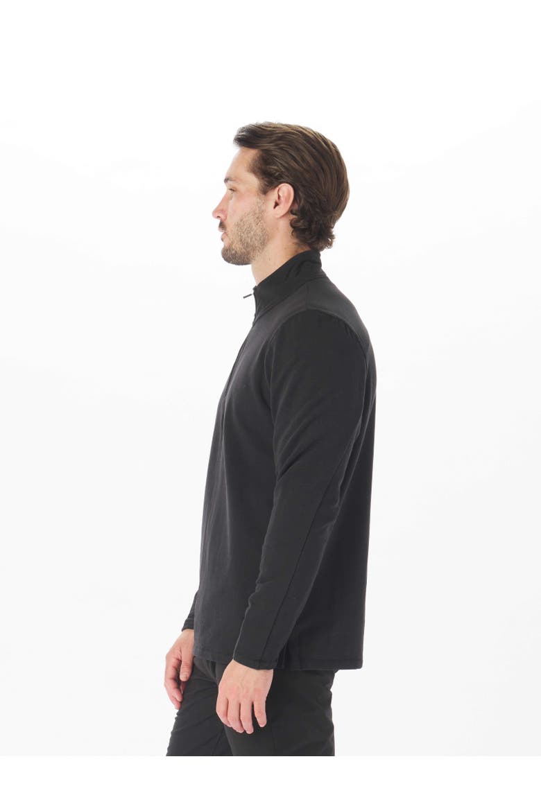 Vertex Quarter Zip, Alternate, color, Black