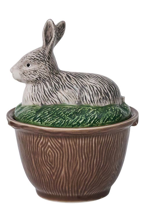 Juliska Forest Walk Rabbit Bowl With Lid In Multi