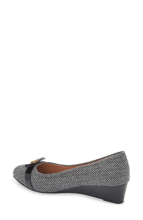 Cole Haan Malta Slip-on Wedge In Black