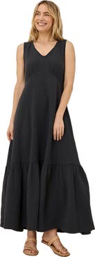 Pact Organic Cotton Double Gauze Beach To Brunch Dress