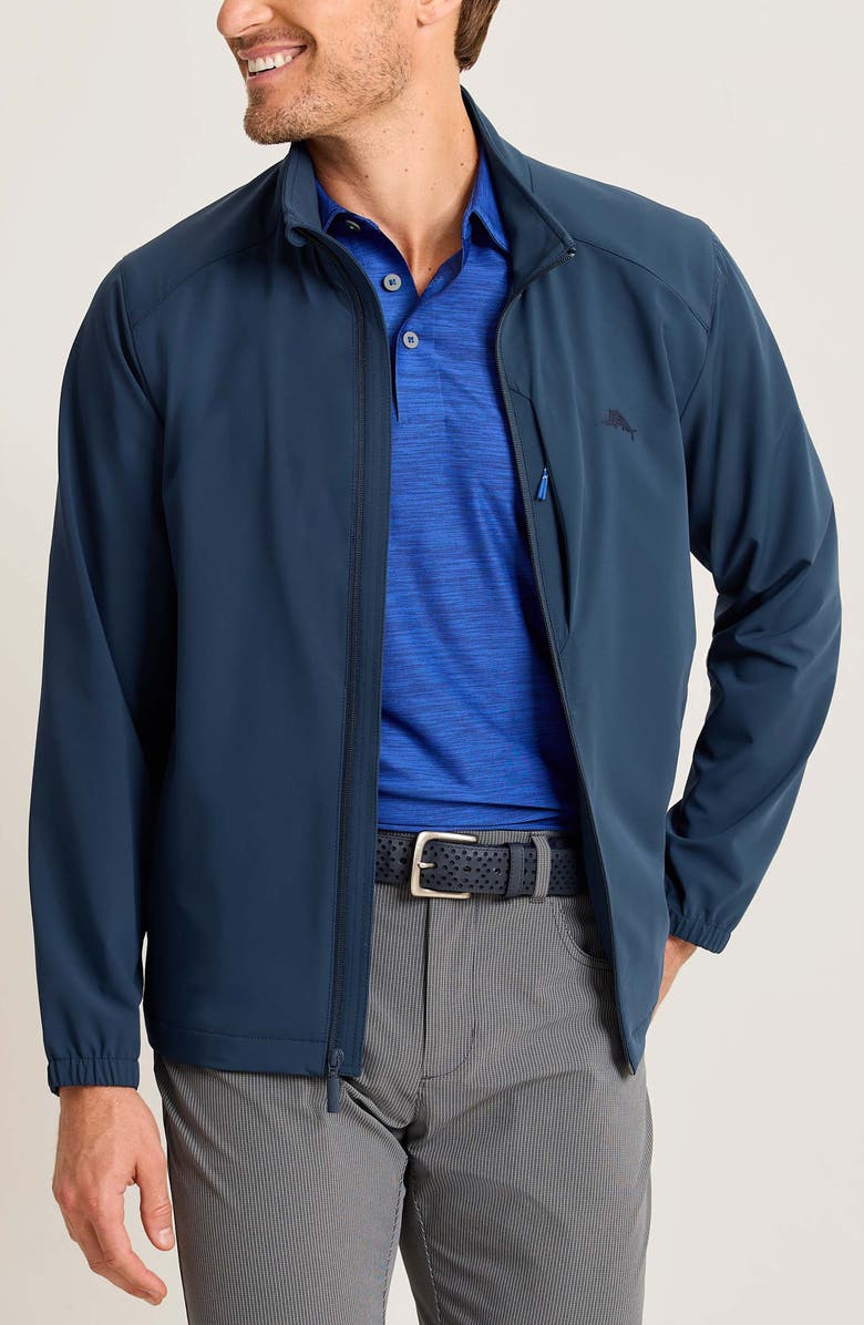 Tommy Bahama Clubhouse Pro Jacket, Main, color, Ocean Deep