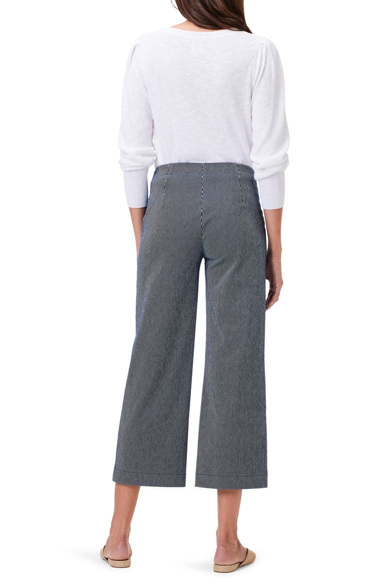 All Day Stripe Wide Leg Jeans, Alternate, color, INDIGO MULTI