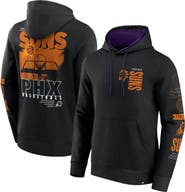 FANATICS Men's Fanatics Black Phoenix Suns Game Time Crossover Pullover Hoodie