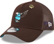 New Era Men's New Era  Brown San Diego Padres 2025 Big League Chew A-Frame 9FORTY Adjustable Trucker Hat