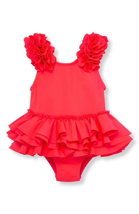 Tiered Ruffle Skirted One-Piece Swimsuit (Baby)