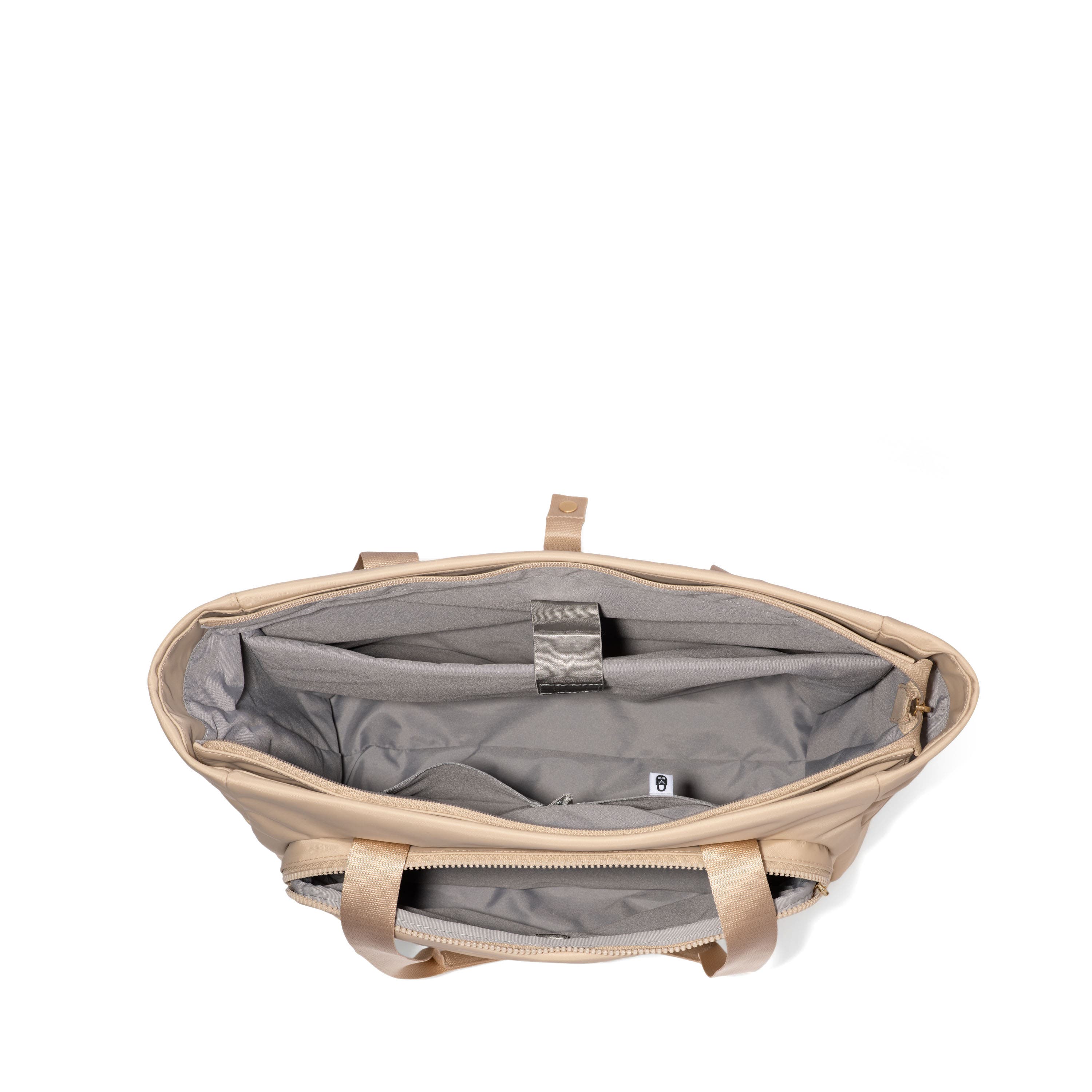 Nolita Laptop Tote Bag, Alternate, color, DESERT SAND TWILL