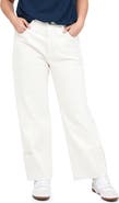 Marcella Whitlock High Waist Cuff Straight Leg Jeans