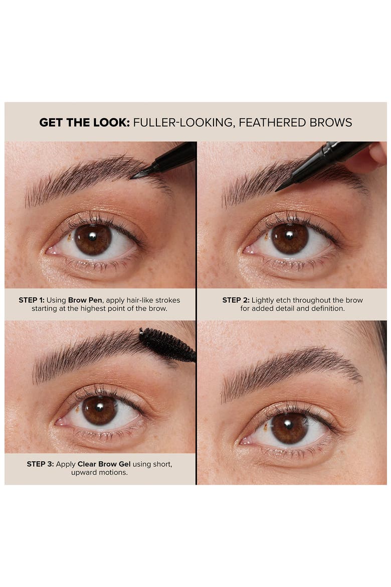 Micro-Stroking Detailing Brow Pen, Alternate, color, DARK BROWN