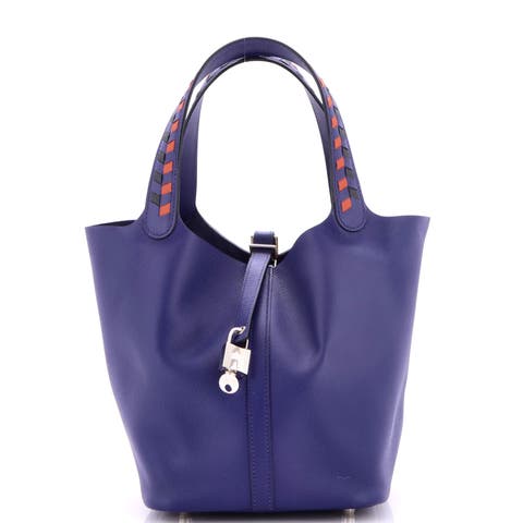 Picotin Lock Bag Tressage Epsom MM